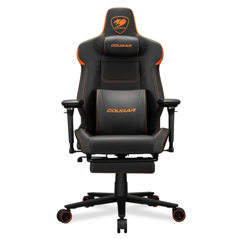 Cougar Armor Evo M Gaming Chair - Black/Orange - كرسي